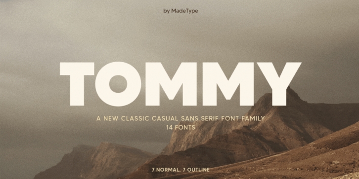 MADE TOMMY font preview