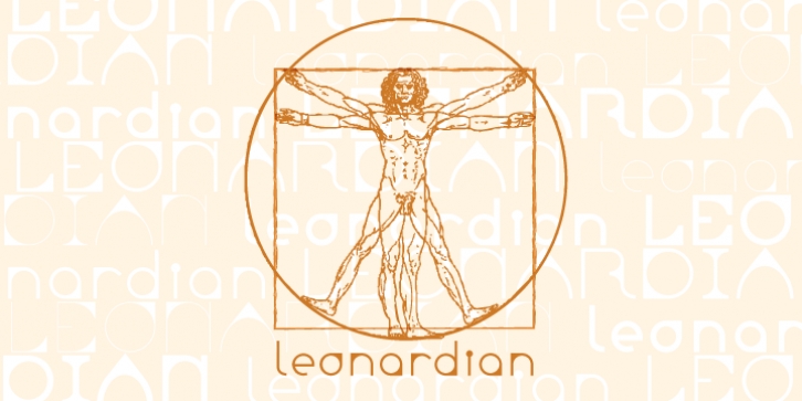 Leonardian font preview