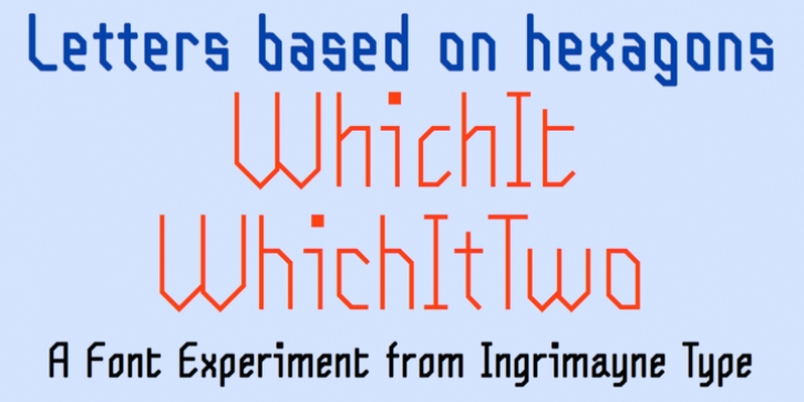 Whichit font preview