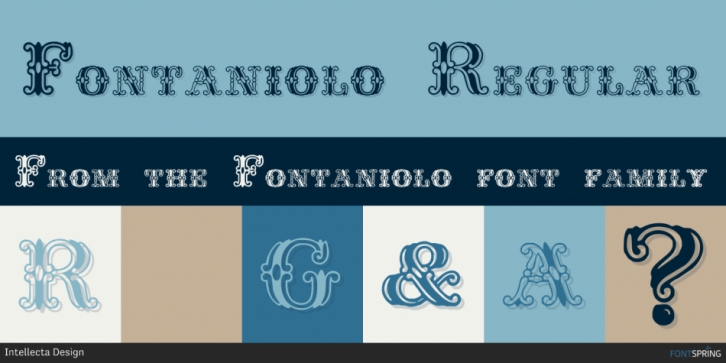 Fontaniolo font preview