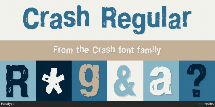 Crash font preview