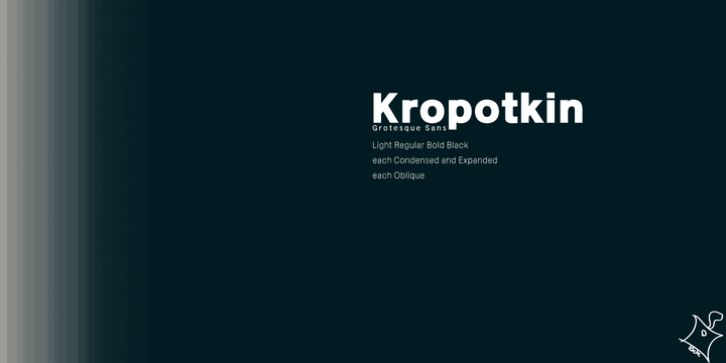 Kropotkin Std font preview