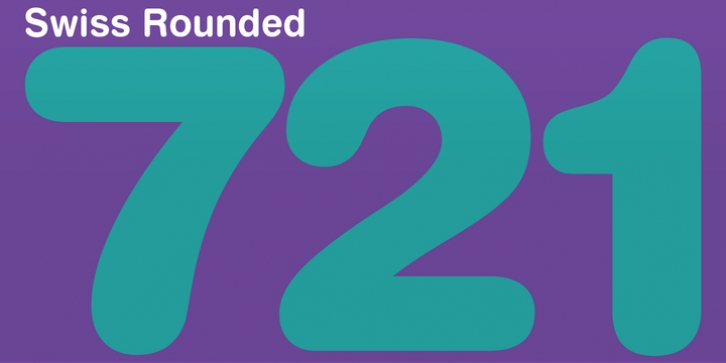 Swiss 721 Rounded font preview