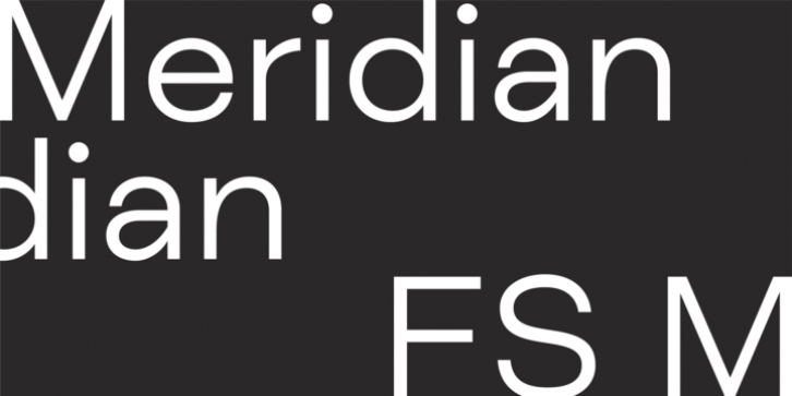 FS Meridian font preview