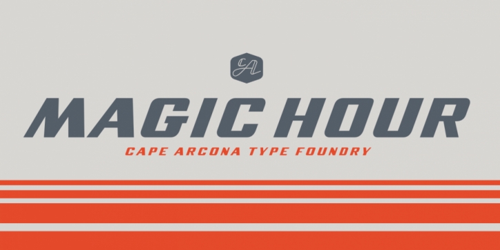 CA MagicHour font preview