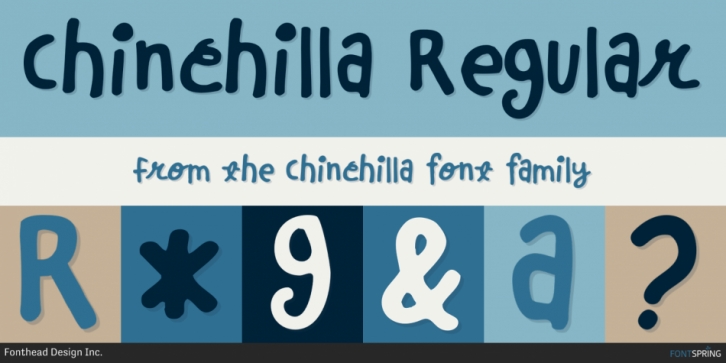 Chinchilla font preview