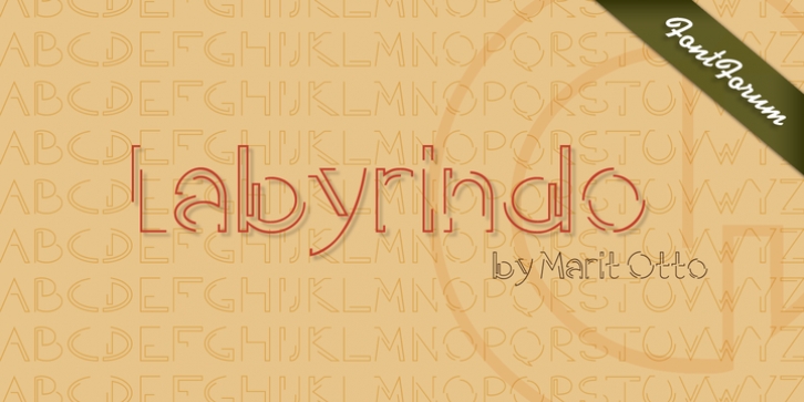 Labyrindo font preview