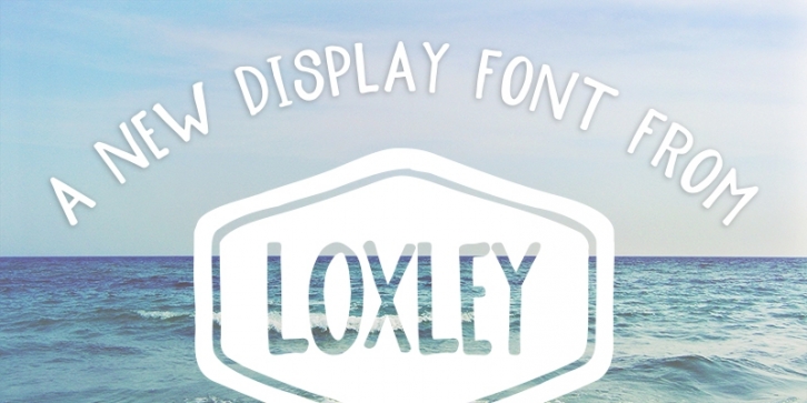Loxley Caps font preview
