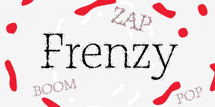 P22 Frenzy font preview