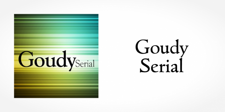 Goudy Serial font preview
