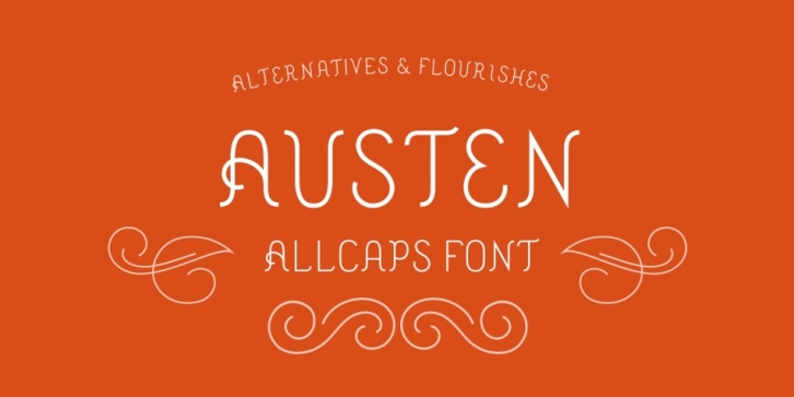 Austen font preview