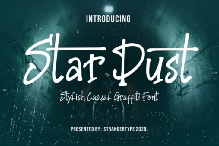 Stardust font preview