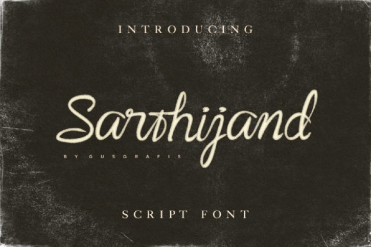 Sarthijand font preview
