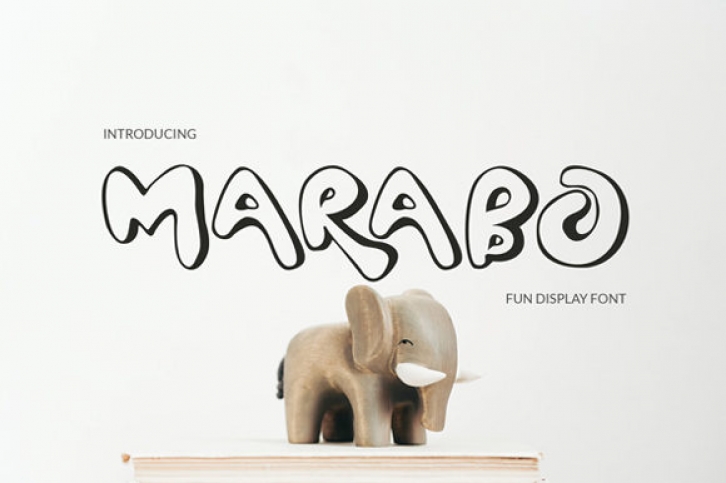 Marabo font preview