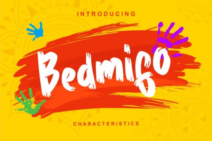 Bedmifo font preview