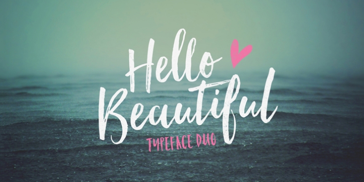 Hello Beautiful font preview