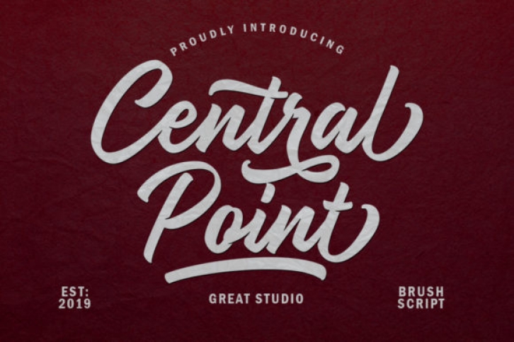 Central Point font preview