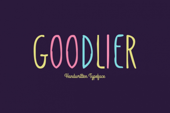 Goodlier font preview