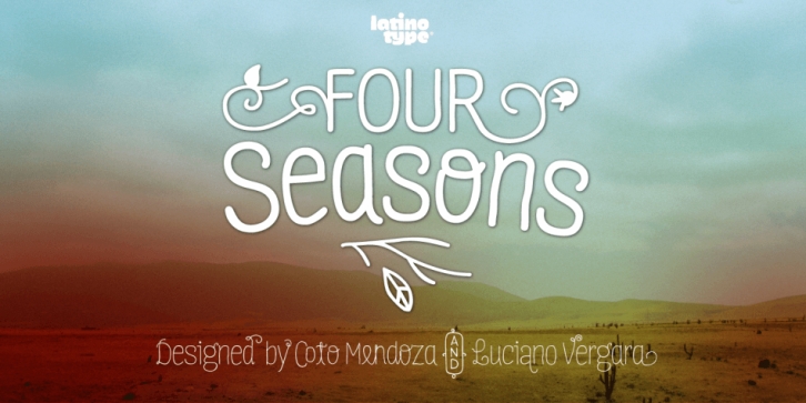 Four Seasons Pro font preview