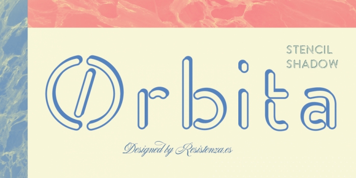 Orbita font preview