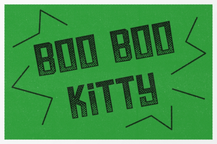 Boo Boo Kitty font preview