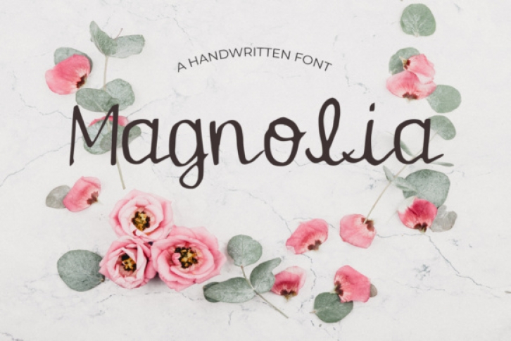 Magnolia font preview