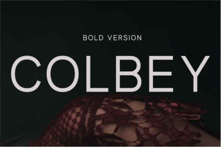 Colbey Bold font preview