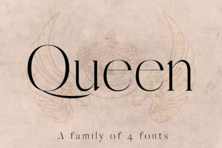 Queen font preview