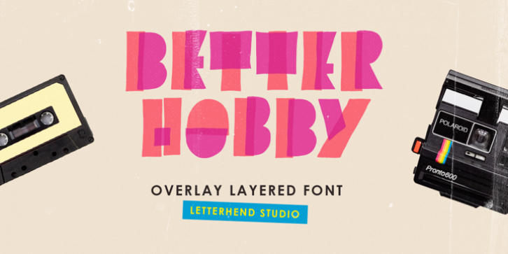Better Hobby font preview