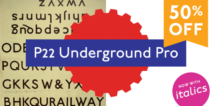 P22 Underground Pro font preview