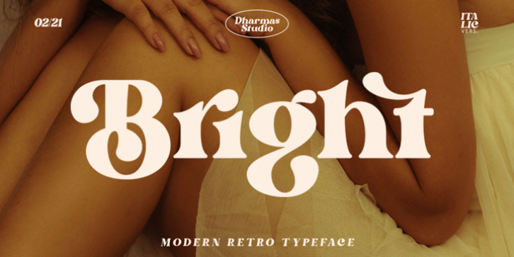Bright font preview