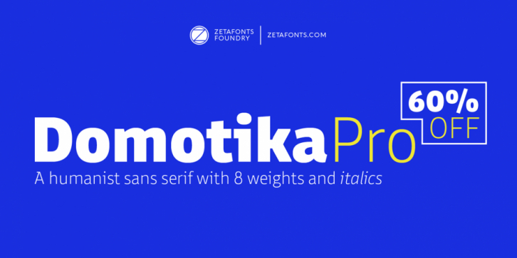 Domotika Pro font preview