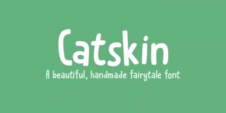 Catskin font preview