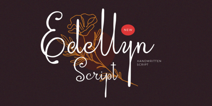 Edellyn Script font preview