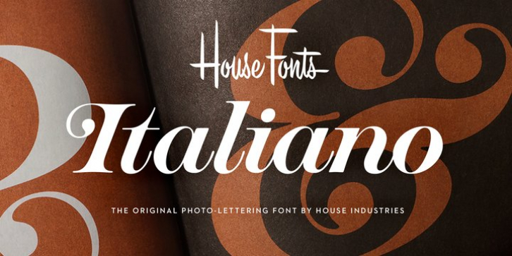 Plinc Italiano font preview