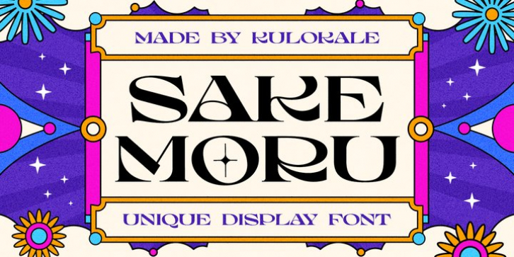 Sake Moru font preview