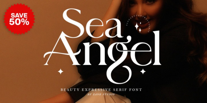 Sea Angel font preview