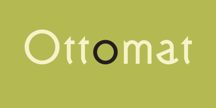 Ottomat font preview