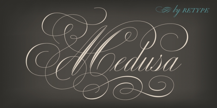 Medusa font preview