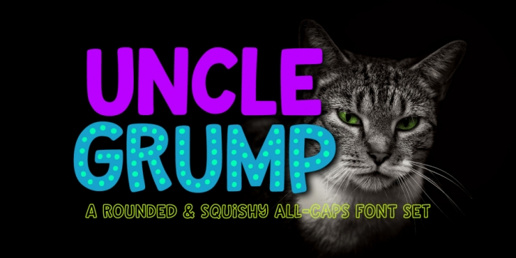 Uncle Grump font preview