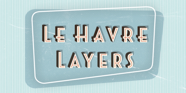 Le Havre Layers font preview