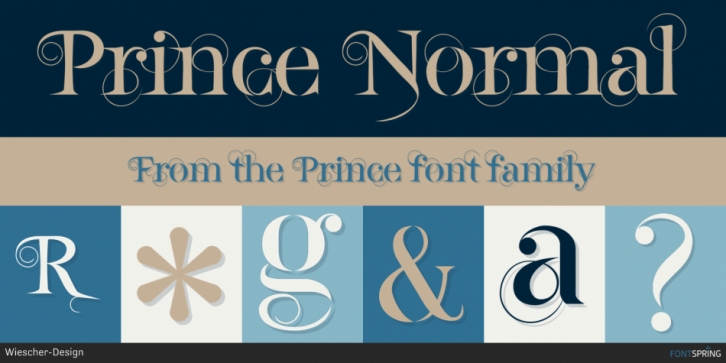Prince font preview