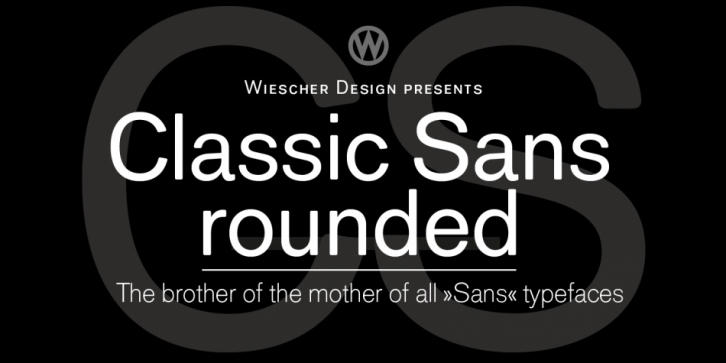 Classic Sans Rounded font preview