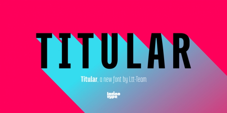 Titular font preview