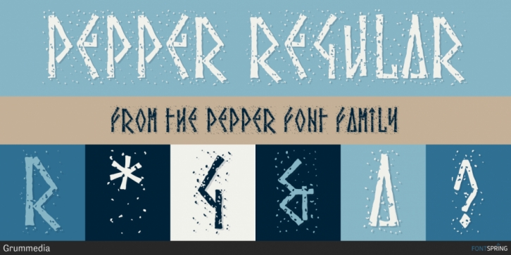 Pepper font preview