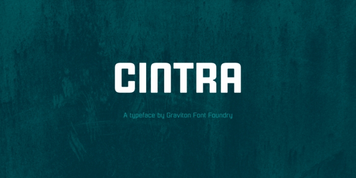 Cintra font preview