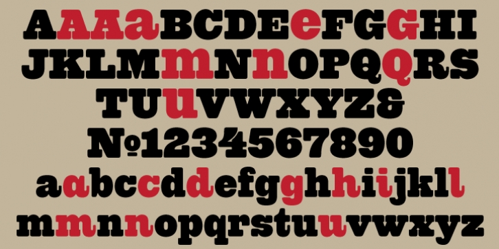 Spade font preview