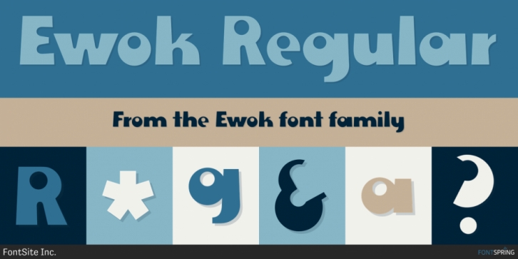 Ewok font preview