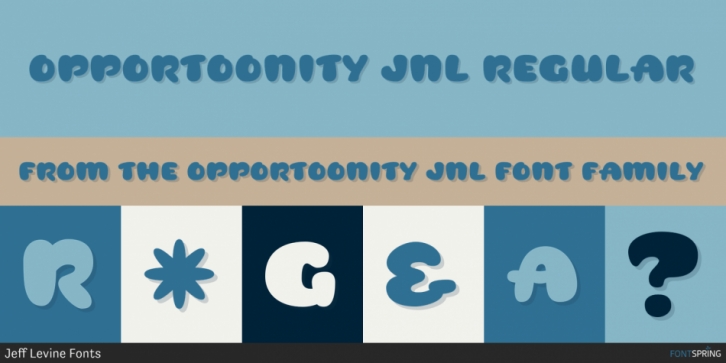 Opportoonity JNL font preview
