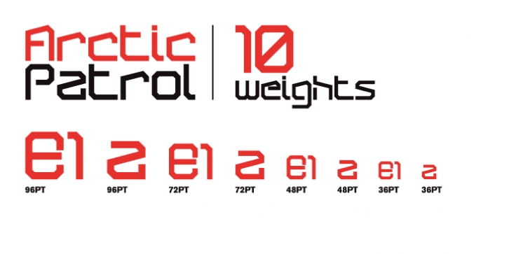 ArcticPatrol font preview